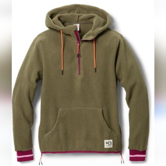 Kari Traa Rothe Fleece Pullover Hoodie Women’s Medium - Picture 1 of 12